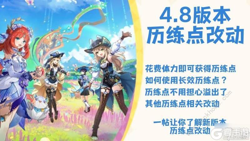 原神4.8版本长效历练点攻略：获取上限及最佳使用建议