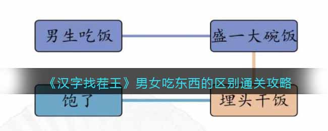 《汉字猜猜看：男女饮食差异挑战通关指南》